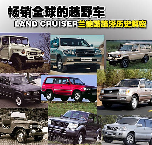 畅销全球的越野车 丰田兰德酷路泽历史解密 畅销全球的越野车 丰田兰德酷路泽历史解密
